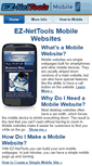 Mobile Screenshot of ezmobilewebsitetools.com
